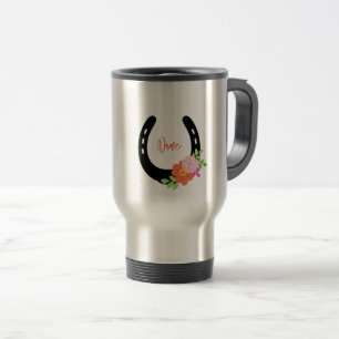 Blume von Horseshos NAME Tasse von Pferdestall