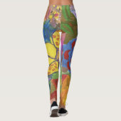 Blume von Hosen Leggings (Rückseite)