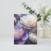 Blume von Iridescent Soft Focus Light Spectrum Postkarte (Stehend Vorderseite)
