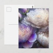 Blume von Iridescent Soft Focus Light Spectrum Postkarte (Vorne/Hinten)