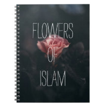 Blume von Islam Notebook muslimah islamic Geschenk
