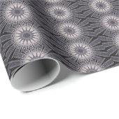 Blume von Kaleidoskop Geschenkpapier (Rolleneckpunkt)