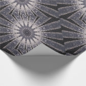 Blume von Kaleidoskop Geschenkpapier (Ecke)