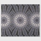 Blume von Kaleidoskop Geschenkpapier (Flach)