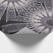 Blume von Kaleidoskop Geschenkpapier (Ecke)