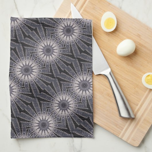 Blume von Kaleidoskop Handtuch (Viertel Falte)