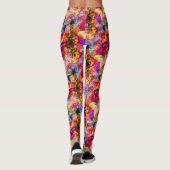 Blume von Leben 10 Leggings (Rückseite)