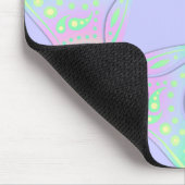 Blume von Leben-/Blume-DES Lebens - Schmetterling Mousepad (Ecke)