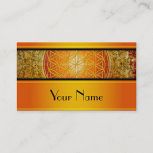 Blume von Leben-/Blume-DES Lebens - Verzierung III Visitenkarte