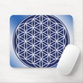 Blume von Leben/Himmel Mousepad (Mit Mouse)