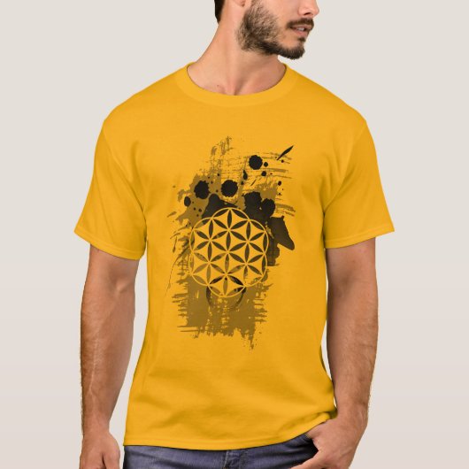 Blume von LebenGrunge T-Shirt (Vorderseite)