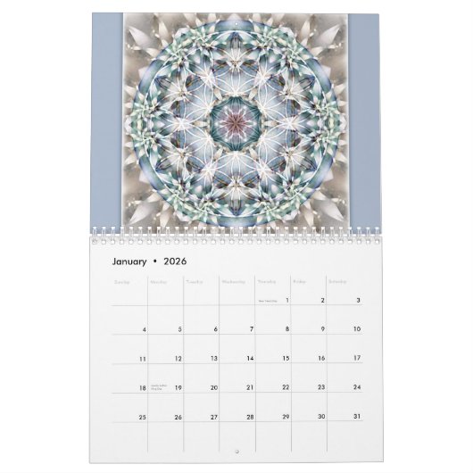 Blume von Lebenmandala-Kalender 2015 Kalender (Jan 2026)