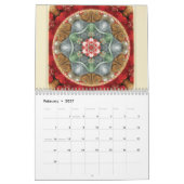 Blume von Lebenmandala-Kalender 2015 Kalender (Feb 2027)