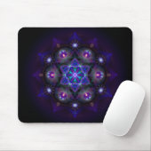 Blume von LebenMandala Mousepad (Mit Mouse)