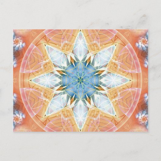 Blume von Life Mandala 3 Karten (Vorderseite)