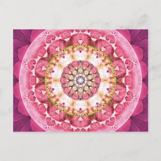 Blume von Life Mandala 5 Karten (Vorderseite)
