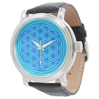 Blume von Life Mandala Watch Armbanduhr
