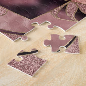 Blume von Life Rose Gold Puzzle (Seite)