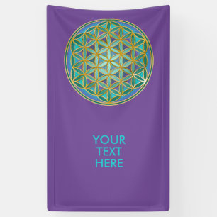 BLUME von LIFE - Sacred Geometrie Design 1 Banner