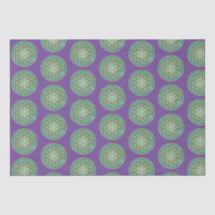 BLUME von LIFE - Sacred Geometrie Design 1 Seidenpapier