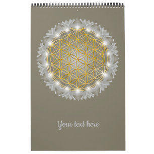 BLUME von LIFE - Sacred Geometrie Light 1 Kalender