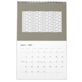 BLUME von LIFE - Sacred Geometrie Light 1 Kalender (Mär 2027)
