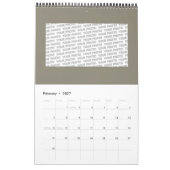 BLUME von LIFE - Sacred Geometrie Light 1 Kalender (Feb 2027)