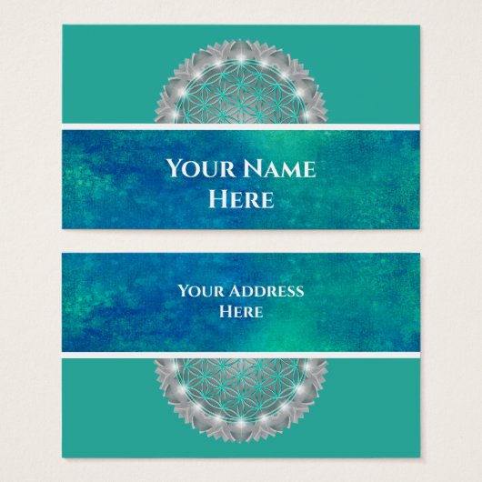 BLUME von LIFE - Sacred Geometrie Light 2 (Vorne & Hinten)