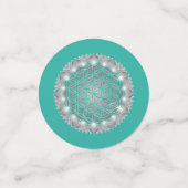 BLUME von LIFE - Sacred Geometrie Light 2 Konfetti (Klein Vorderseite)