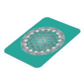 BLUME von LIFE - Sacred Geometrie Light 2 Magnet (Linke Seite)