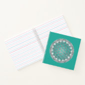 BLUME von LIFE - Sacred Geometrie Light 2 Notizblock (Innenseite)