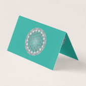 BLUME von LIFE - Sacred Geometrie Light 2 Visitenkarten (Rückseite)