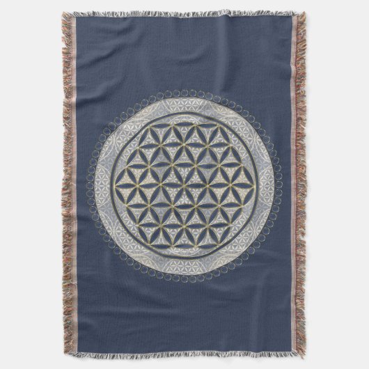 BLUME von LIFE - Symbol "Sacred Geometrie" Art. 1 Decke (Vorderseite Vertikal)