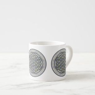 BLUME von LIFE - Symbol "Sacred Geometrie" Art. 1 Espressotasse
