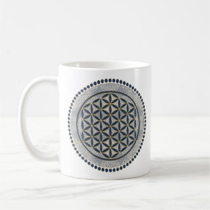 BLUME von LIFE - Symbol "Sacred Geometrie" Art. 1 Kaffeetasse