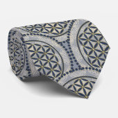 BLUME von LIFE - Symbol "Sacred Geometrie" Art. 1 Krawatte (Gerollt)