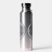 BLUME von LIFE - Symbol "Sacred Geometrie" Art. 1 Trinkflasche (Links)