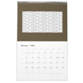 BLUME von LIFE - Symbol "Sacred Geometrie" Art. 2 Kalender (Feb 2026)