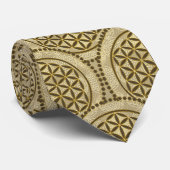 BLUME von LIFE - Symbol "Sacred Geometrie" Art. 2 Krawatte (Gerollt)