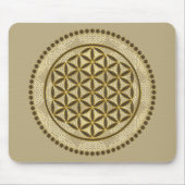 BLUME von LIFE - Symbol "Sacred Geometrie" Art. 2 Mousepad (Vorne)