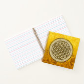 BLUME von LIFE - Symbol "Sacred Geometrie" Art. 2 Notizblock (Innenseite)