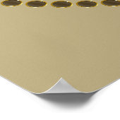 BLUME von LIFE - Symbol "Sacred Geometrie" Art. 2 Poster (Ecke)