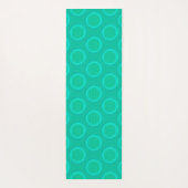 Blume von Live - Sonne - nahtloses Muster 2 Yogamatte (Rückseite)