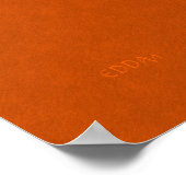 Blume von Live/Sonnengestaltung Poster (Ecke)