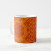 Blume von Live / sonniges Design Kaffeetasse (Vorderseite Links)