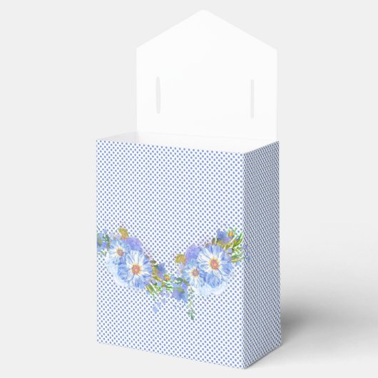 Blume von Mais und Brautparty von Polka Dots Geschenkschachtel (Geöffnet)