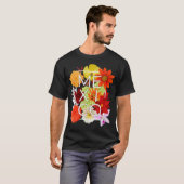 Blume von Mexico Word Art - Mexikanischer Stolz T-Shirt (Vorne ganz)
