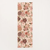 Blume von Naturblumenpfirsichwein Yogamatte (Rückseite)