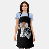 Blume von Nutztieren Schürze (Getragen)