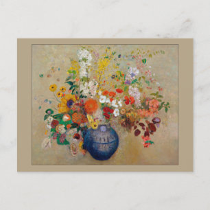 Blume von Odilon Redon Postkarte